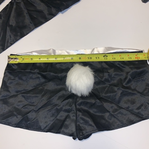 Forplay Black and White Playboy Bunny Tuxedo Costume - Women’s Size M/L - Picture 11 of 15